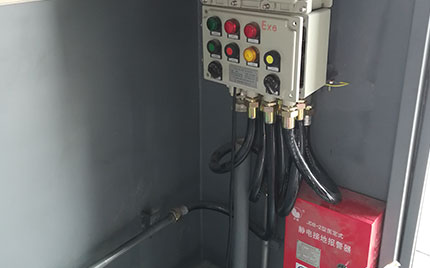 Skid Container Mobile gas fueling station