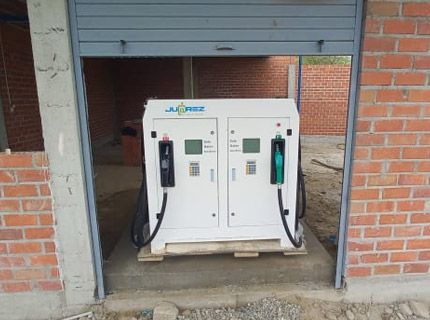 Mini skid mobile fuel dispenser gas station
